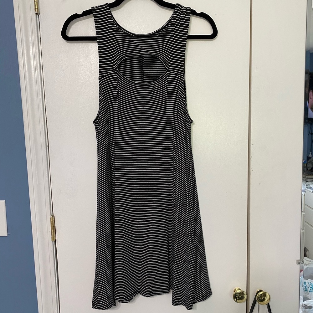 AE Soft & Sexy Striped Keyhole Dress